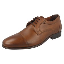 Hush Puppies Mens Bertrand Lace Up Toe Cap Formal Shoes
