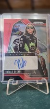 🔥🔥2025 Prizm NASCAR Natalie Decker Scripts Sp Red /99🔥🔥