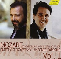 Sitkovetsky Pappano - Mozart W.A. Violin Sonatas - Cd - G4Z