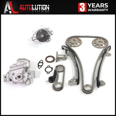 #ad Water Oil Pump Timing Chain Kit For Toyota RAV4 For Camry Corolla 2.4L 2001 2010 $89.99