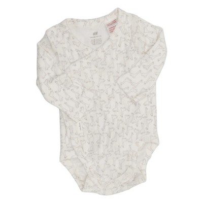 H&M, Body, Größe: 50, Weiß, Baumwolle, Sonstiges, Unisex (Kinder) #McI