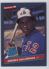 1986 Donruss Rated Rookie Andres Galarraga #33 1k2s