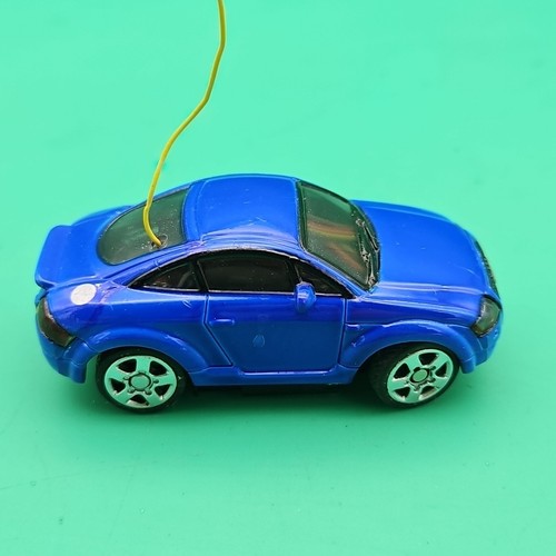Vintage ZipZaps Micro RC Blue 2003 AUDI TT Coupe Body Rare Untested As Is - Picture 3 of 7