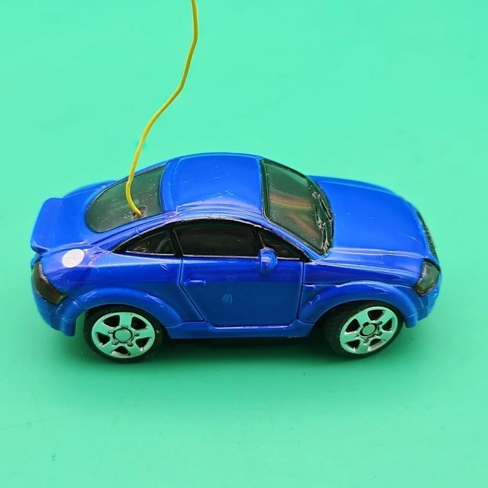 Vintage ZipZaps Micro RC Blue 2003 AUDI TT Coupe Body Rare Untested As Is  - Image 3 of 4