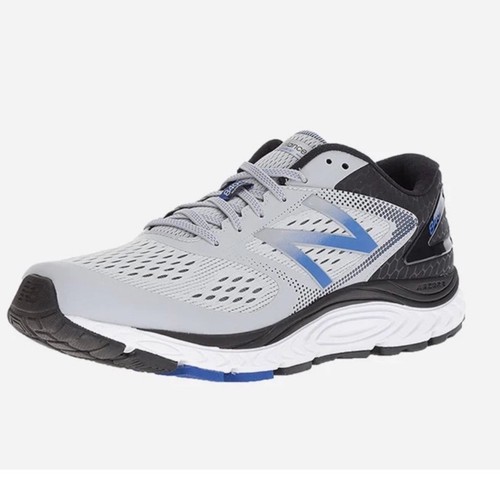Herren Größe 12 New Balance 840v4 Silber & Blau Turnschuhe