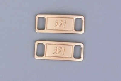 Ersatz für Air Force One AF1 Metall Spitze Anhänger - MATT ROSEGOLD