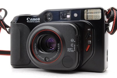 [N NEUWERTIG, getestet] Canon Autoboy Tele Sure Shot analoge Kompaktkamera Japan
