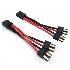 2PCS RC Battery Harness Parallel Connection Adapter Connector Cable Wire Adap...