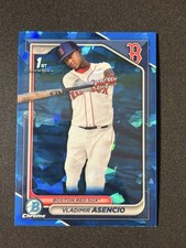 2024 Bowman Chrome Sapphire #BCP-227 Vladimir Asencio Prospects Boston Red Sox