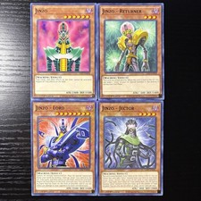 Yu-Gi-Oh! Jinzo Lord Jector Returner Lot LED-EN038,039,040,041 1st Ed Common NM