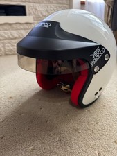 WHITE SPARCO PRO-JET HELMET