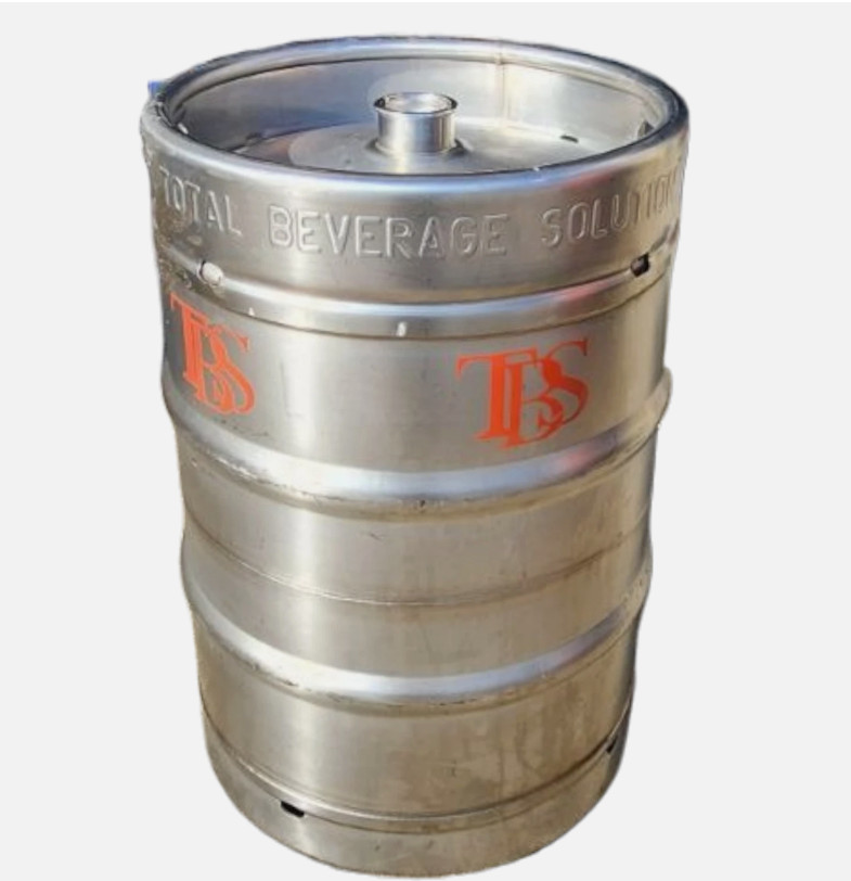 Stainless Steel Beer Keg 15.5 gallon Used