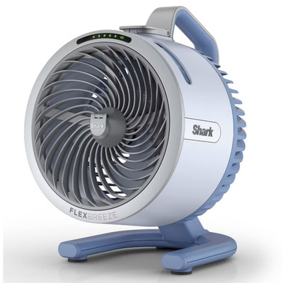 Shark FlexBreeze HydroGo Fan Ultra-powerful Portable Misting Fan Glacier FA052BL