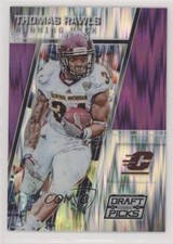 2016 Panini Prizm Collegiate Draft Picks Purple Flash 37/99 Thomas Rawls #92 0a2