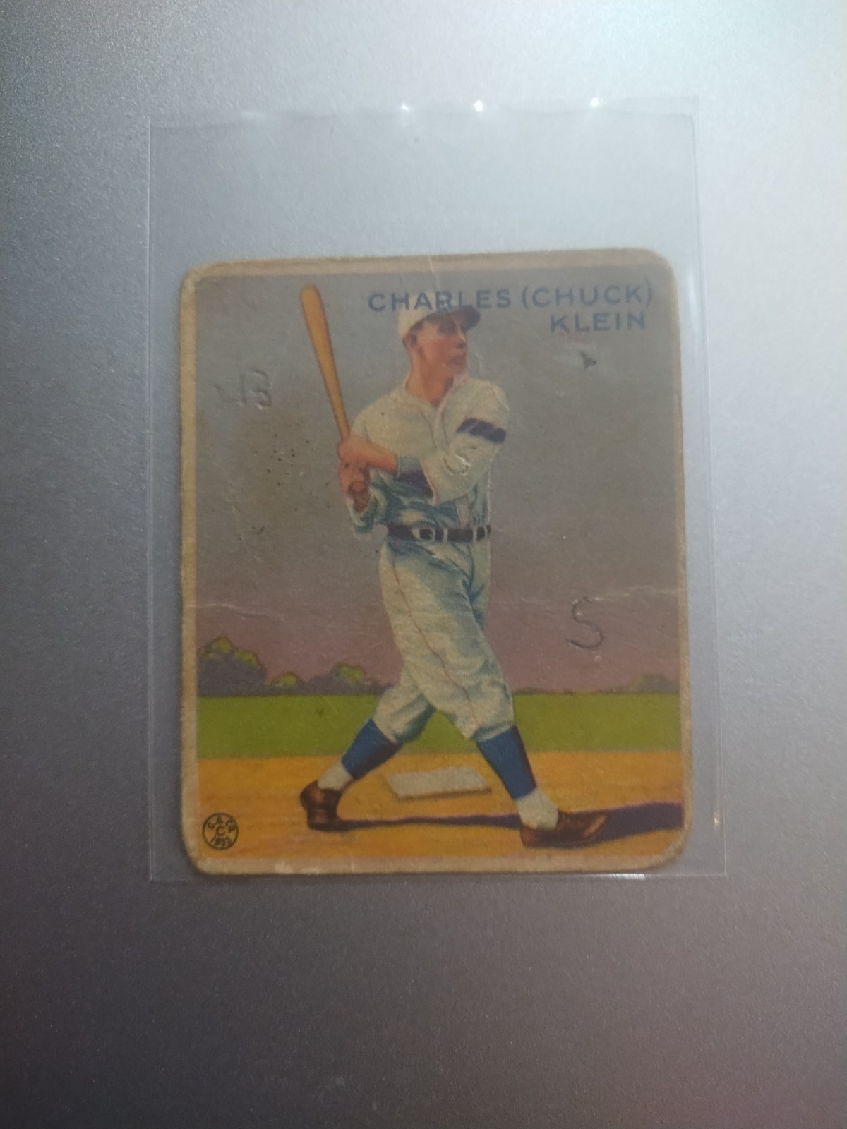 1933 goudey chuck klein view 2