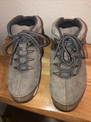 Timberland Men's Euro Sprint Leather Grey  Brown Hiker Boots Sz 7