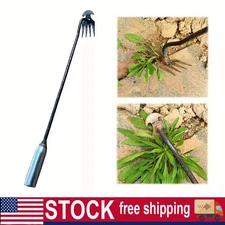 Weed Puller Weeder Twister Manual Garden Lawn Grass Root Killer Remover Tool