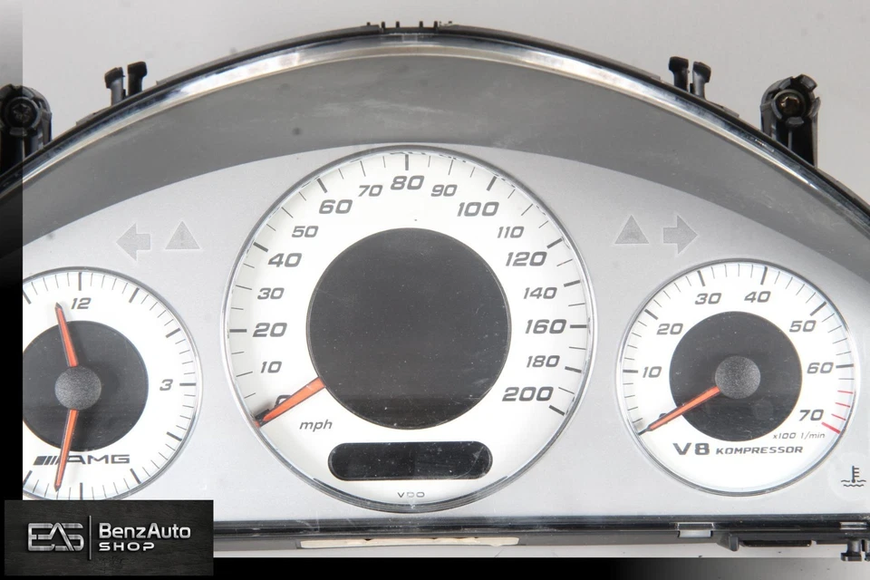 04-06 Mercedes W211 E55 V8 AMG Speedometer Instrument Cluster 2115401247 OEM - Image 3 of 4