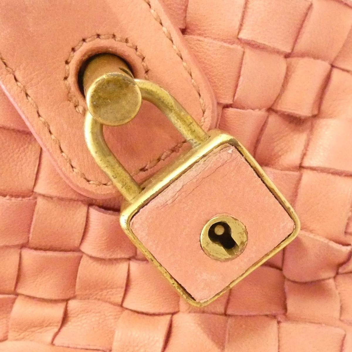 Authentic BOTTEGA VENETA 173398 V00A2 Boston Bag #230-000-345-3628