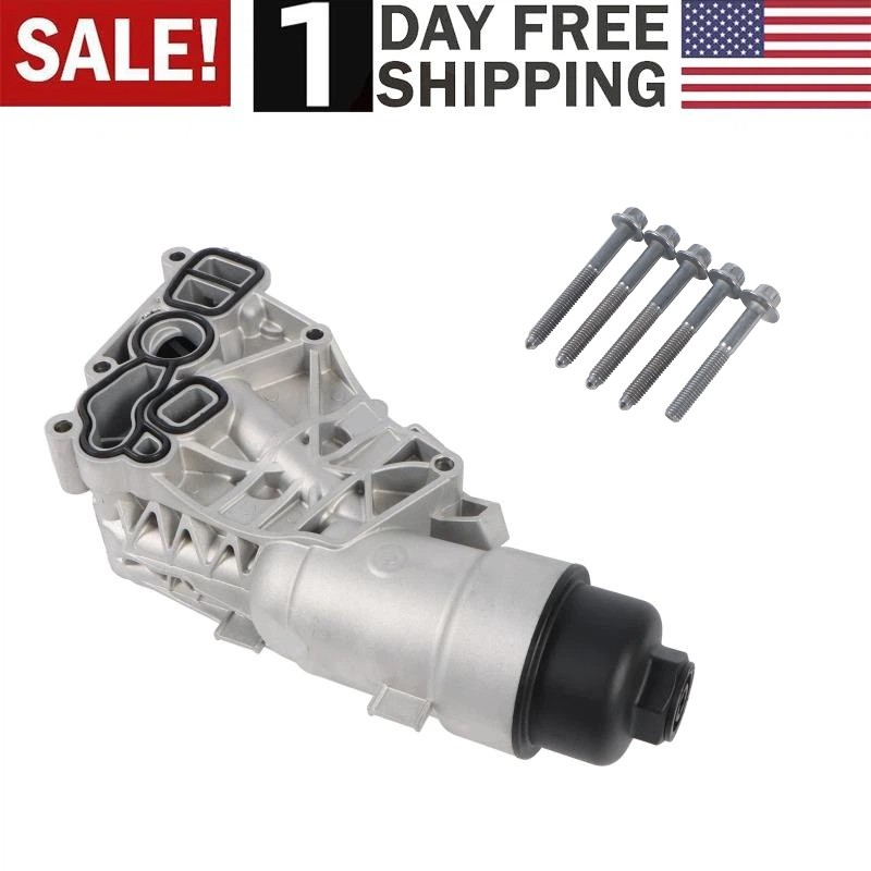 Aluminum Oil Cooler Filter Housing for 2014–2020 Mini Cooper BMW i8 11428585235