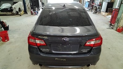 Used Deck Lid fits: 2016 Subaru Legacy rear view camera Sedan without spoiler Gr