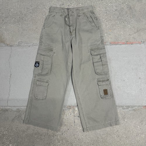 Y2K JNCO Commando Youth size 10 Baggy Cargo Pants 25x24 - Picture 2 of 11
