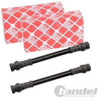 2X febi bilstein BremsschlÄUche Hinten Beidseitig Passend FÜR Seat Toledo VW