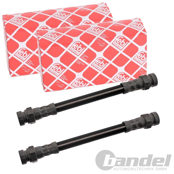 2X febi bilstein BremsschlÄUche Hinten Beidseitig Passend FÜR Seat Toledo VW-image