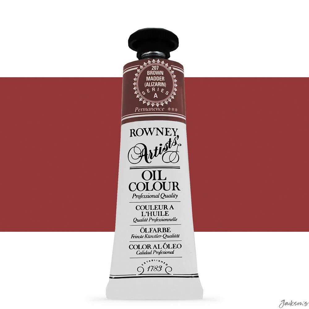 Daler-Rowney Artists' Oil Paint Linseed Oil 38ml Brown Madder Alizarin