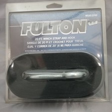 New Fulton Ws200700 2x 20ft. Winch Strap And Hook