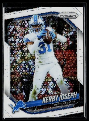 2025 Panini Prizm #41 Kerby Joseph White Disco