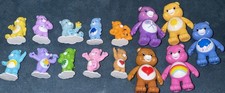 Vintage Care Bears Lot of 15 Mini Figures AGC Rare Toy PVC 2inch