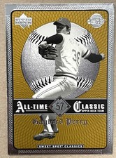 2002 UPPER DECK SWEET SPOT CLASSICS GAYLORD PERRY BASEBALL CARD #57