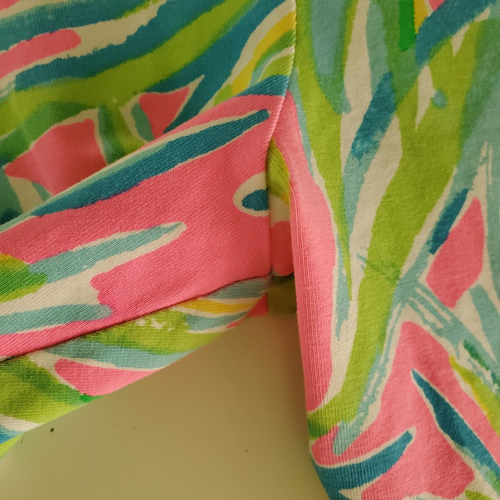 Lilly Pulitzer Girls' Legging Bundle Tiki Pink Palm + Blue Multi 12 14Y (02067B - Picture 5 of 8