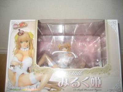 Orchid Seed Hime to Boin Princess Milk Hime 1/7 Painted Figure Japan Used