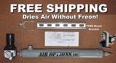 Refrigerated Compressed Air Dryer + DRAIN for 5 HP 2-Stage Air Compressor