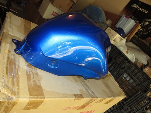 NOS Kawasaki EX650 A7F ER6F ABS 2007 GENUINE BLUE FUEL TANK GAS 51084-5331-723 - Picture 3 of 12