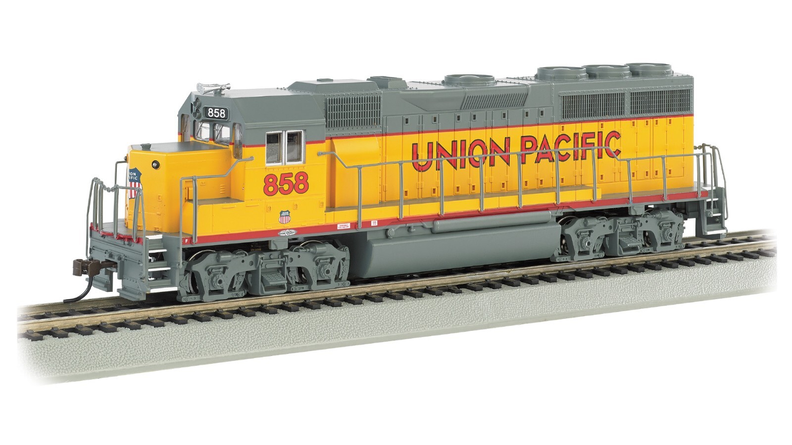 Locomotive GP40 DCC SOUND Bachmann Union Pacific avec décodeur sonore pour réseau HO