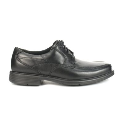 LEATHER DUNHAM MENS Dress Shoe Lace Up DAB02BK Black Size 12 Oxford Dunham Men main image 3