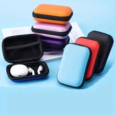 1pc Portable Waterproof Headphone Storage Bag, Data Cable Packing Cube, Storage