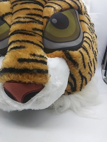 Dan Dee Collector's Choice TIGER HEAD Big Greeter Heads Mascot Plush Costume - Picture 8 of 24