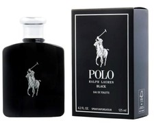 POLO BLACK by RALPH LAUREN 4.2 oz, 125 ml, EDT Spray Cologne NEW SEALED