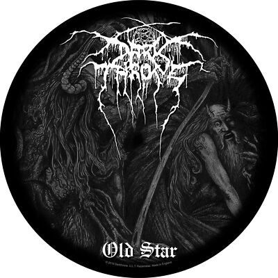 Darkthrone 'Old Star' Round Back Patch