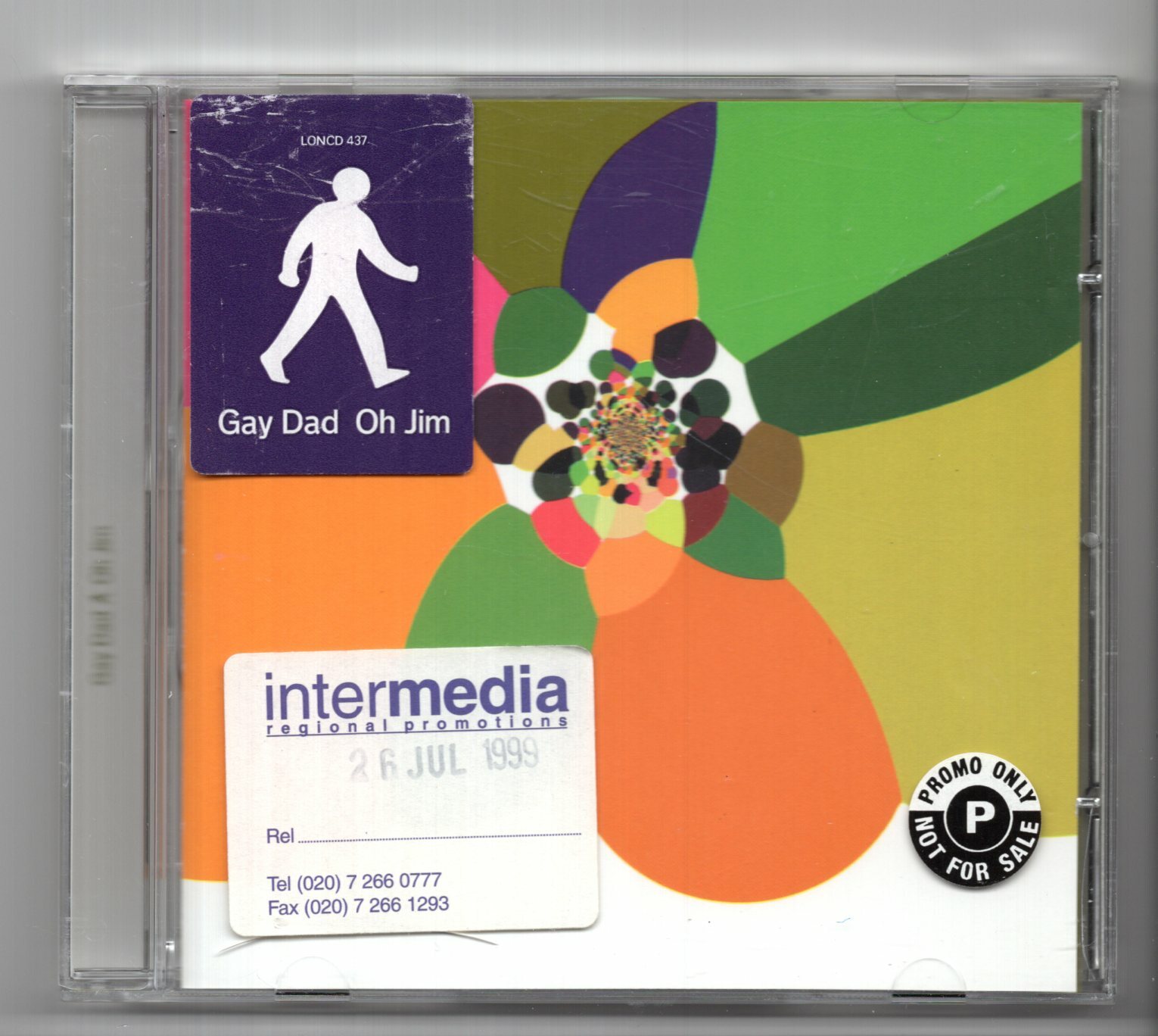 (IZ779) Gay Dad, Oh Jim - 1999 CD