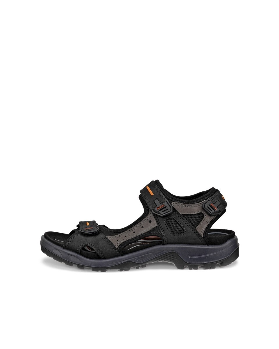 ECCO Offroad Yucatan Black Mole Hiking Walking Sandal EU 46 