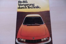 218577) NSU Ro 80 Prospekt 05/1972