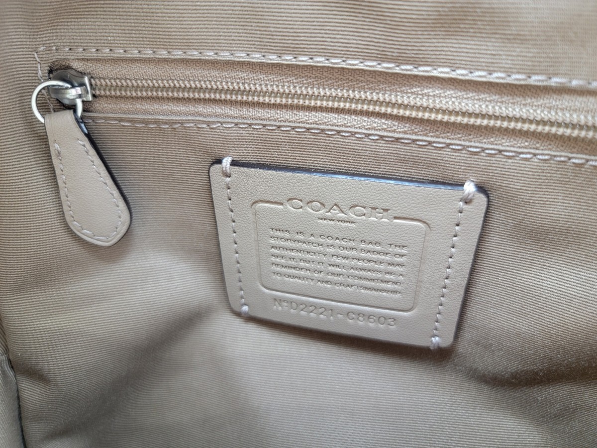 Coach Mini Court Backpack C8603 Pale Lime | eBay display picture 1
