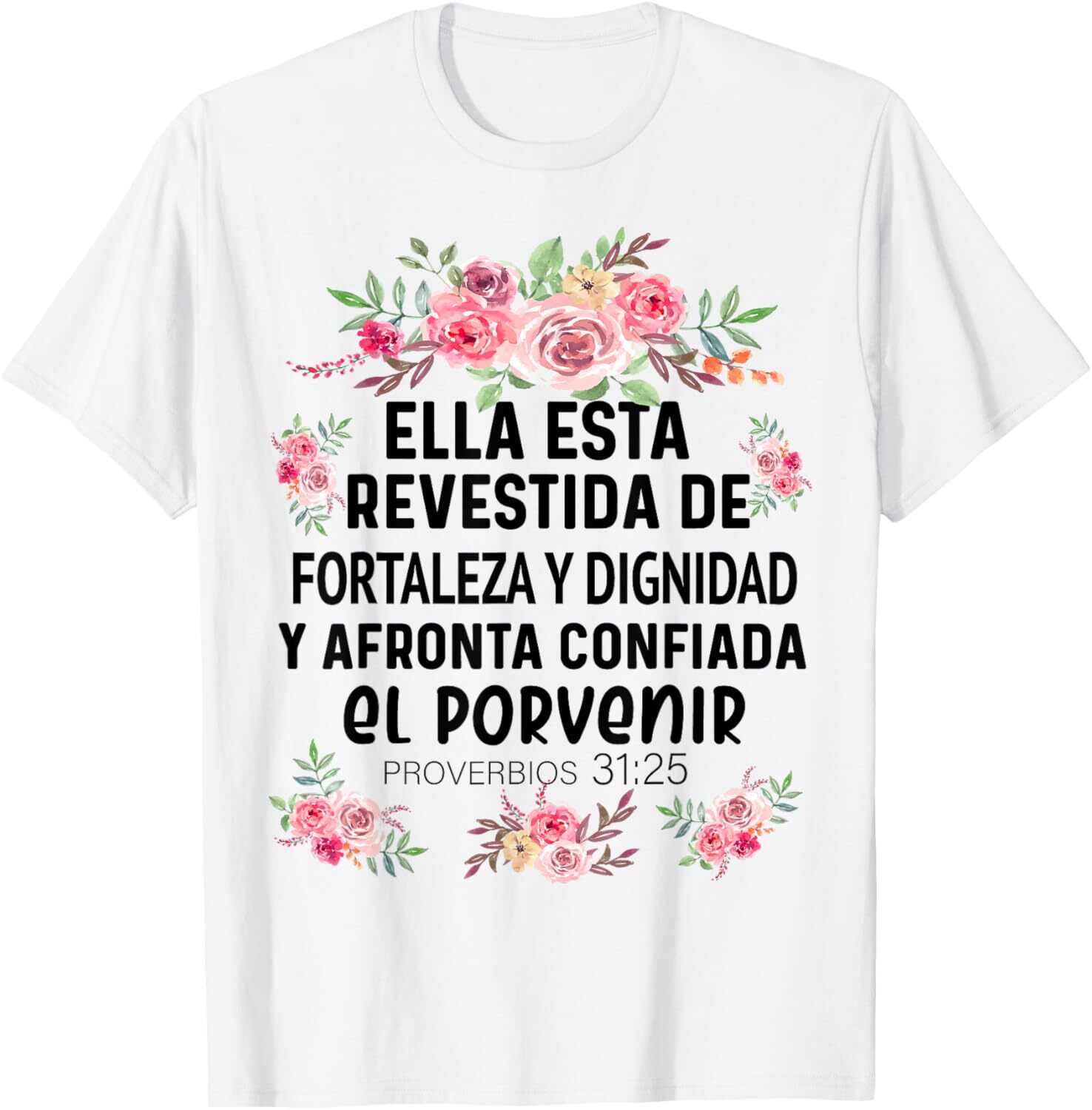 Camiseta cristiana en espanol Versiculo Spanish Christians T-Shirt Hoodie