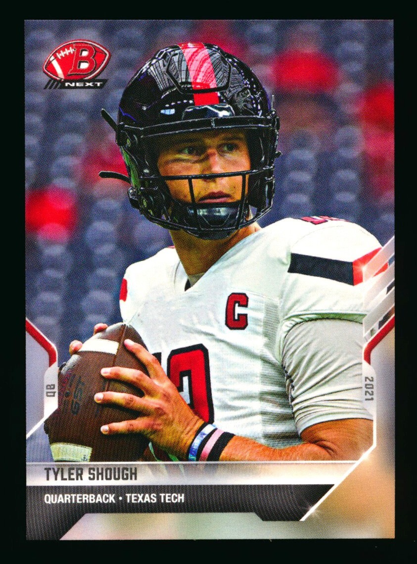 2021 BOWMAN NEXT #7 TYLER SHOUGH RC NEW ORLEANS SAINTS RARE ROOKIE XRC SP/418!