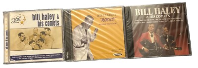 Bill Haley and his Comets by Bill Haley Original Artist & Songs ( Lot Of 3) NEW